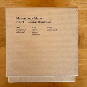 Maison Louis Marie No.04 Bois de Balincourt Candle 8.5 oz - New